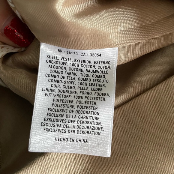 Leifsdottir leather mixed media skirt - an Anthropologie brand - Picture 8 of 11